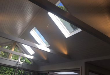 Skylights in cathedral ceiling Brands Built Northern Beaches & North Shore Builders