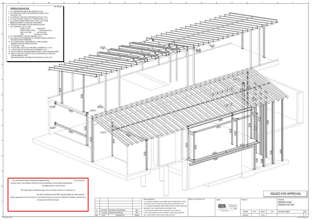 Optimise Structural Steel Drafting Process AS/NZS 1100.501